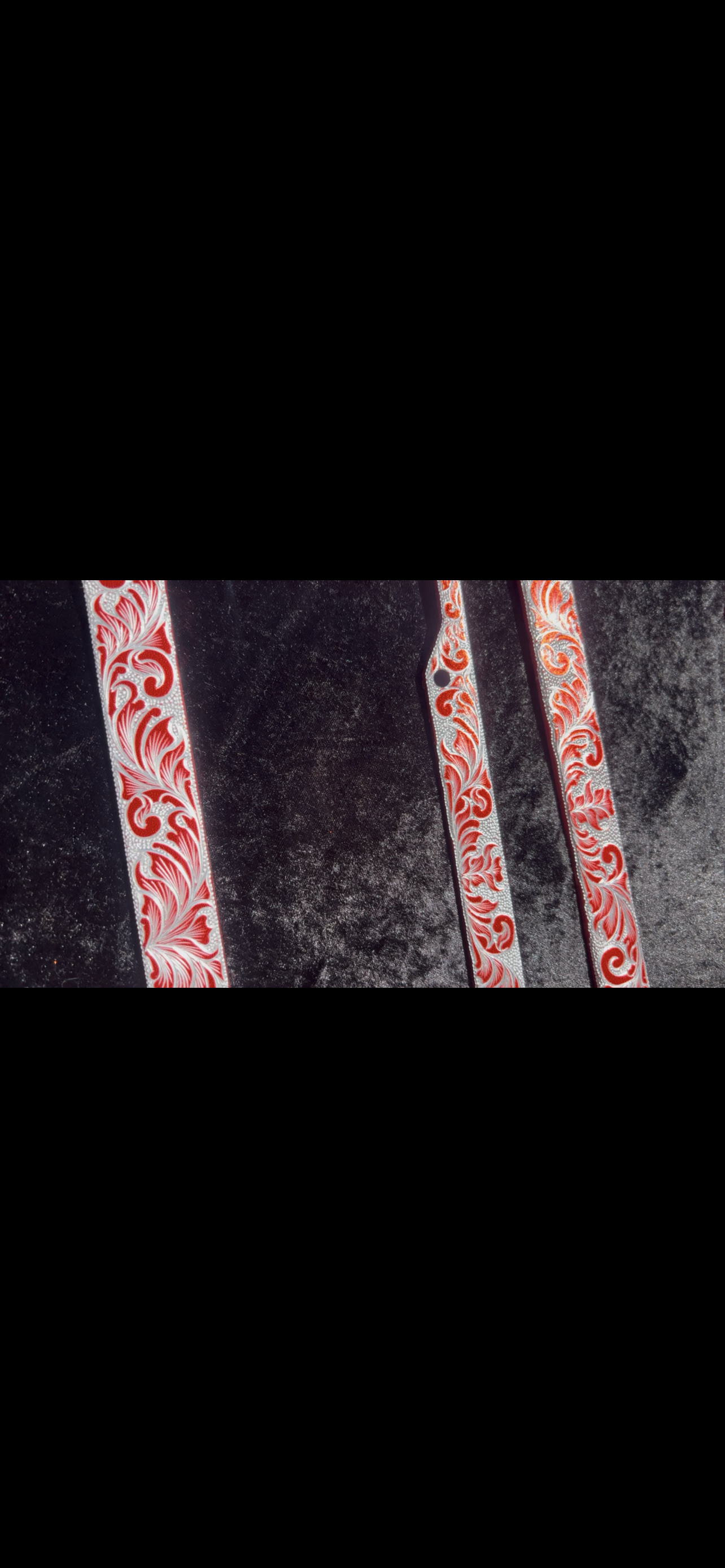Candy red License plate holder/ choose quantity