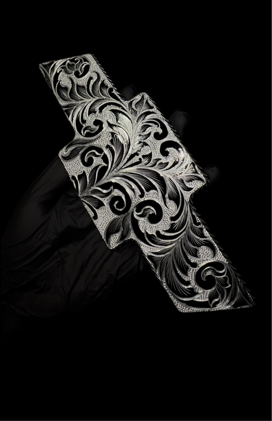 Black emblem Hand made engraved/choose the year !