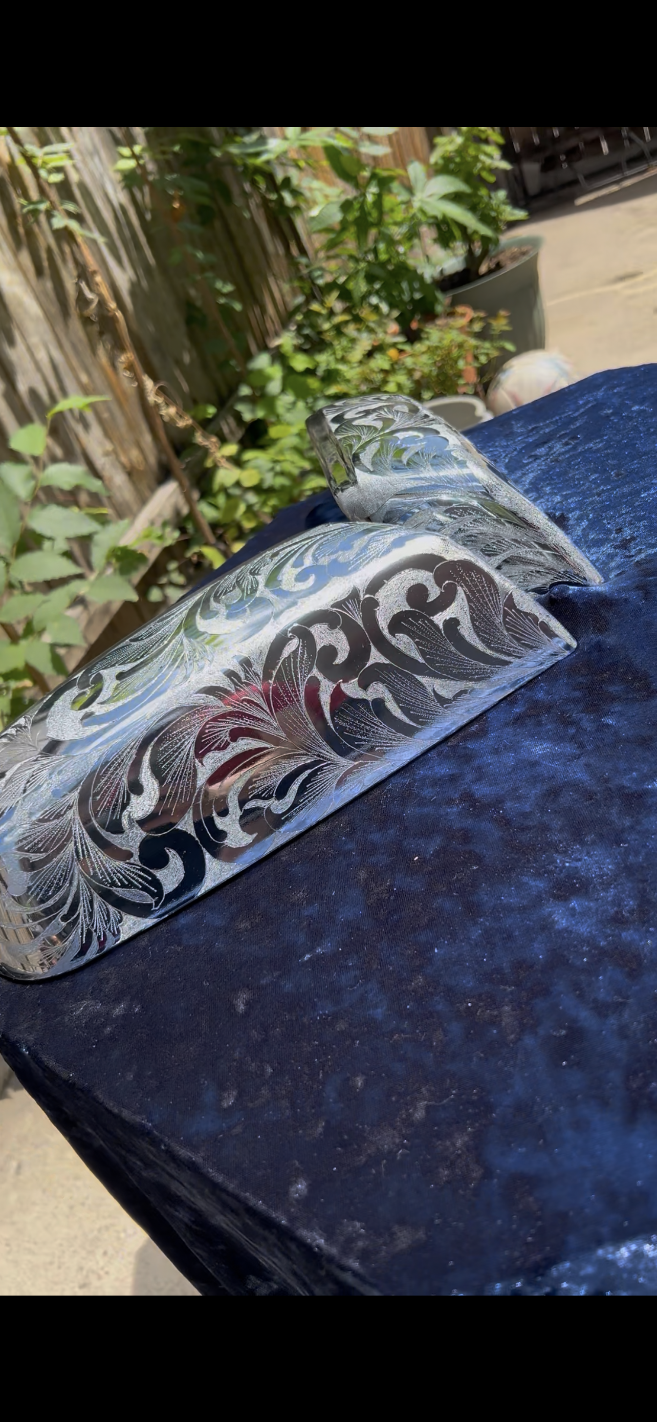 2 pcs Mirror cap Hand made engraved 07-13/14-18! Choose the year !